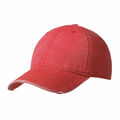 KC-PC70 rood_ Washed Dyed Cap