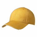 KC-PC70 geel_ Washed Dyed Cap