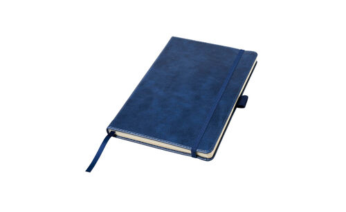 PF-10739601 Lederlook notitieboek blauw