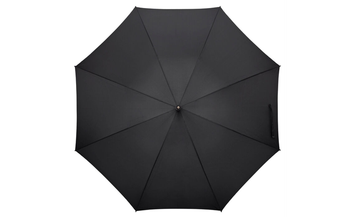 Golfparaplu met bruine details 1