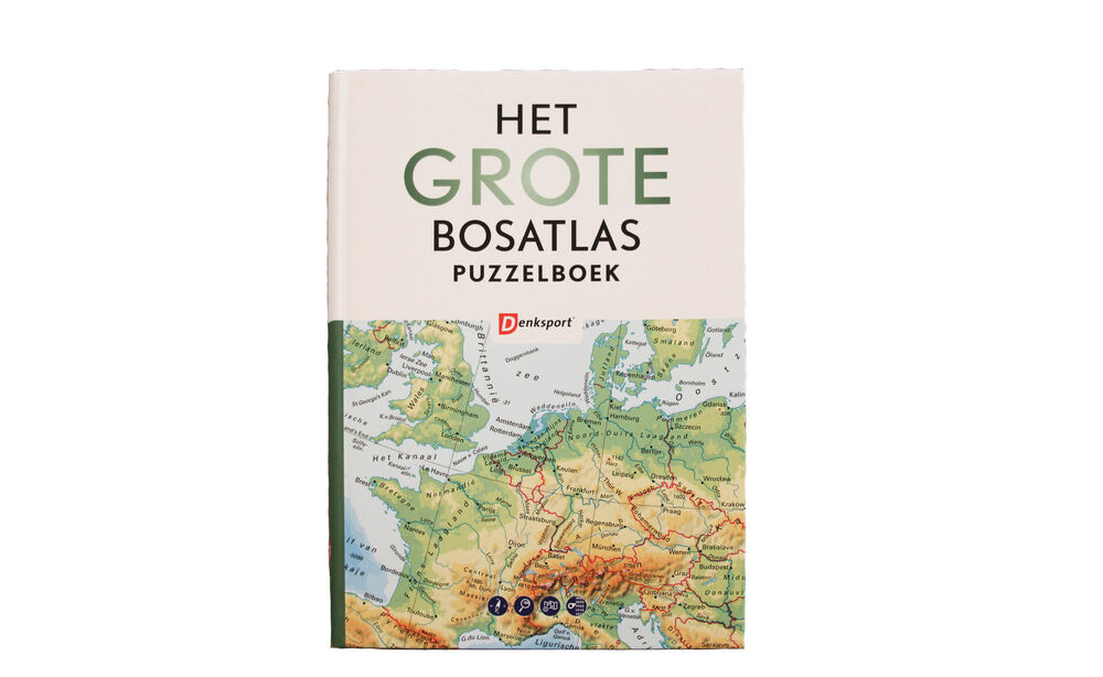 Grote Bosatlas Puzzelboek Grote Bosatlas Puzzelboek