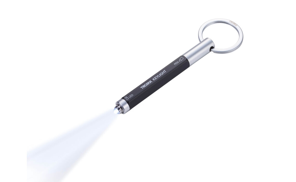 TR-KYL25/BK_ Sleutelhanger met zaklamp en pen