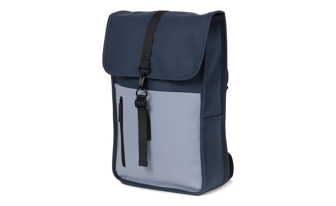 Rugtas Dull PU Duo blauw 1