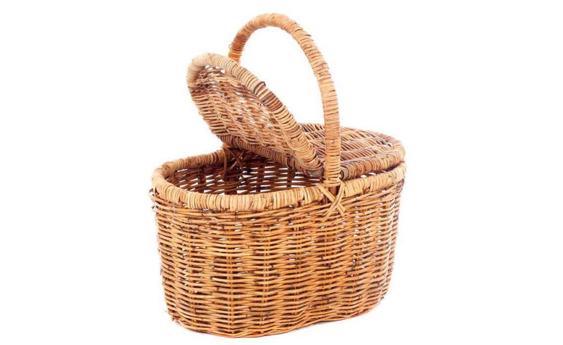 Picknickmand ovaal 1