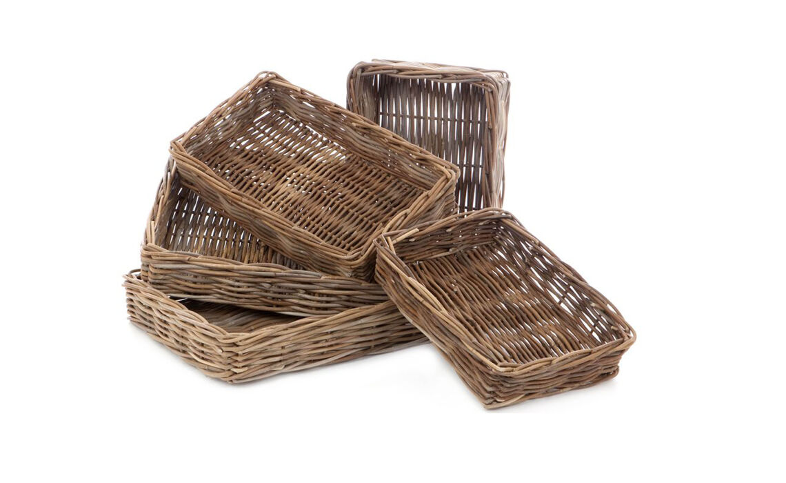 Rieten broodmand grijs 1