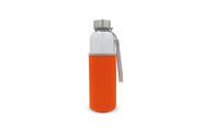 TP-98822 oranje_ Waterfles glas met sleeve