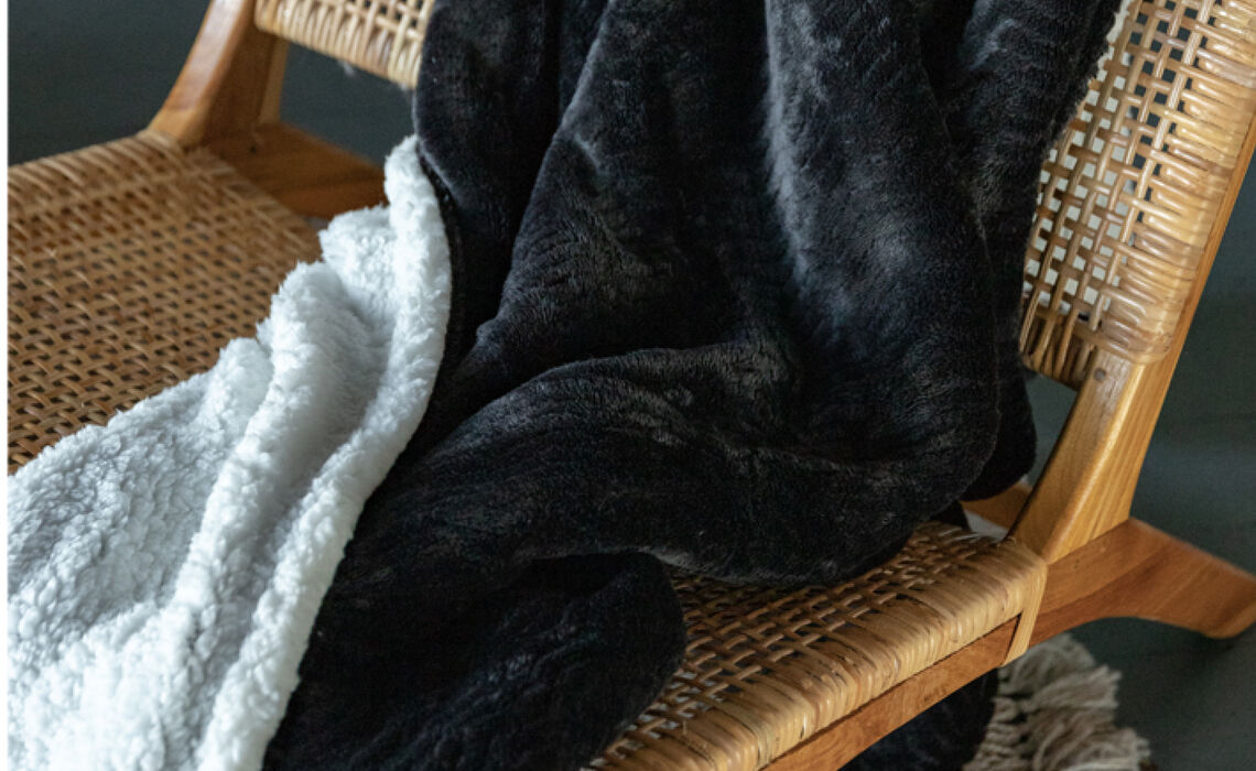 TG-24987-Senza woondeken visgraat zwart RPET 2