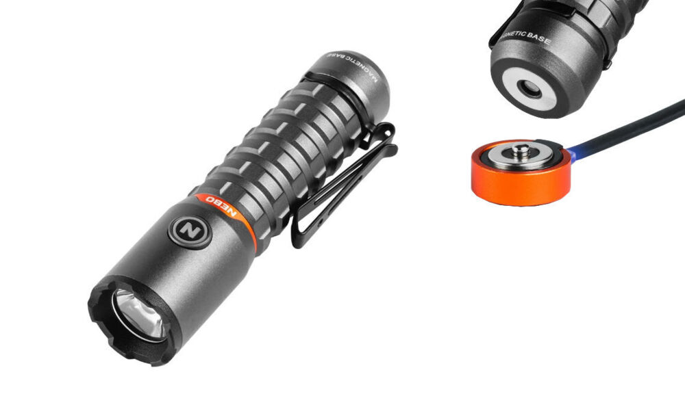 Robuuste zaklamp met veel grip