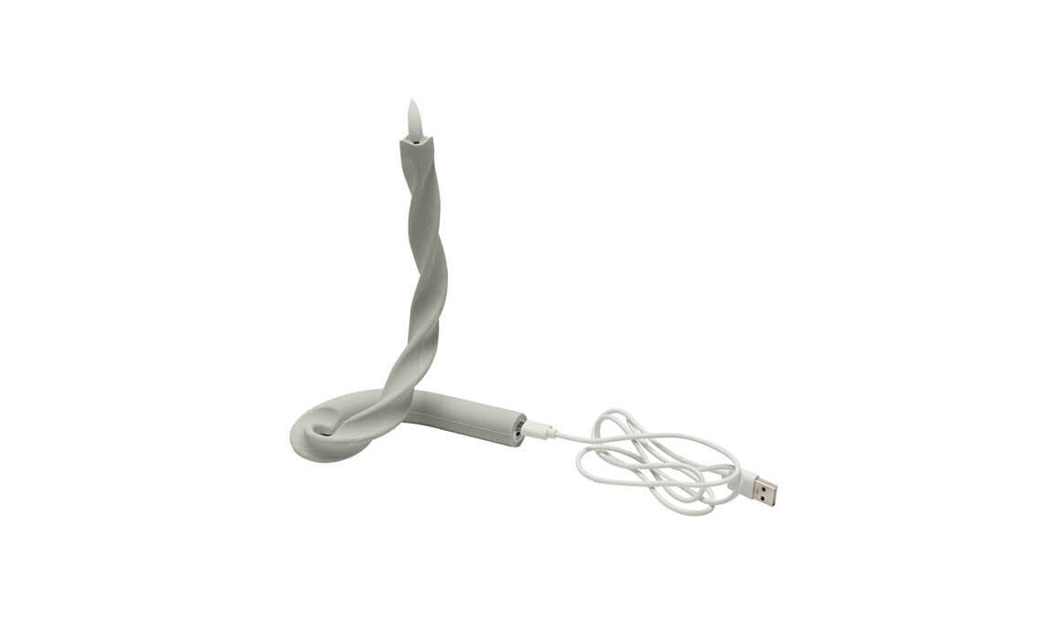 TG-25059 Ledkaars steengrijs_ledkaars steengrijs