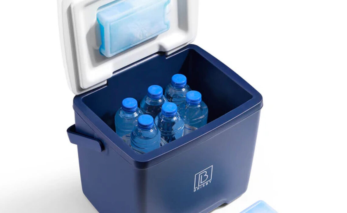 BBY-40695 Brisby koelbox 13 liter blauw detail