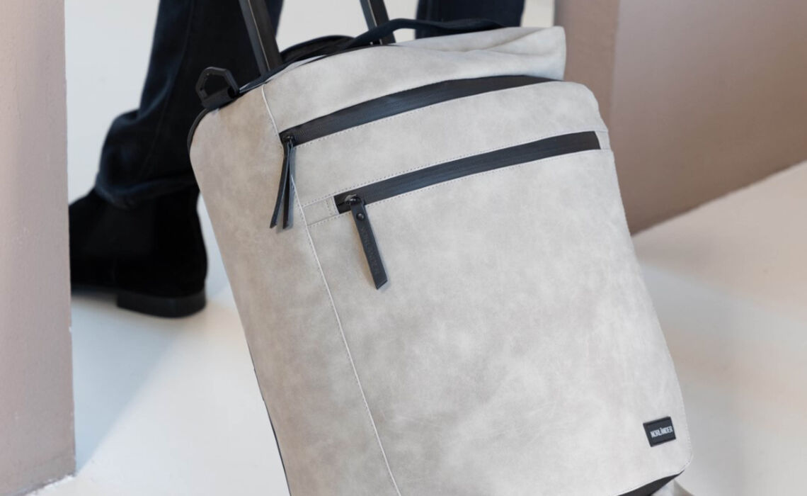 TG-28873 Lyon Trolley Nubuck taupe sfeer