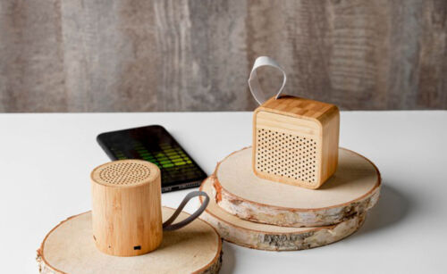 PF-12414371 Luxe bamboe speaker sfeer
