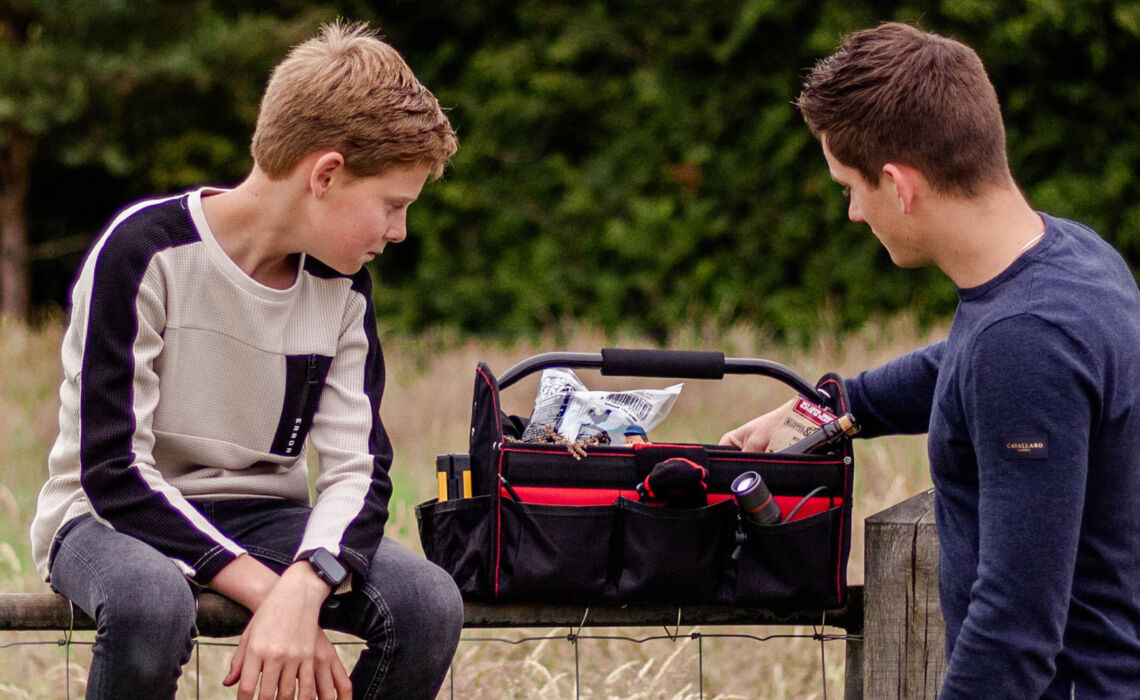 PP-9346 Gereedschapstas rood 1