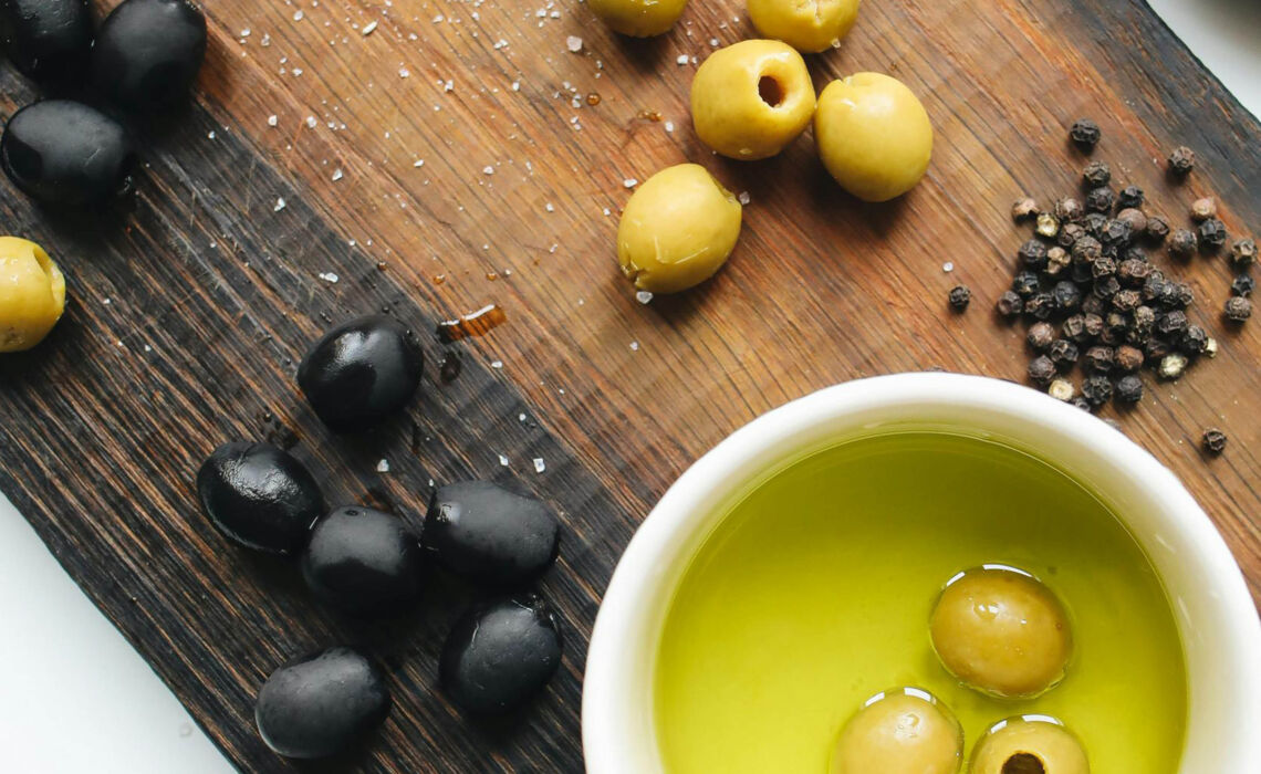 VT-19779 Pitloze groene olijven 100 gram sfeer