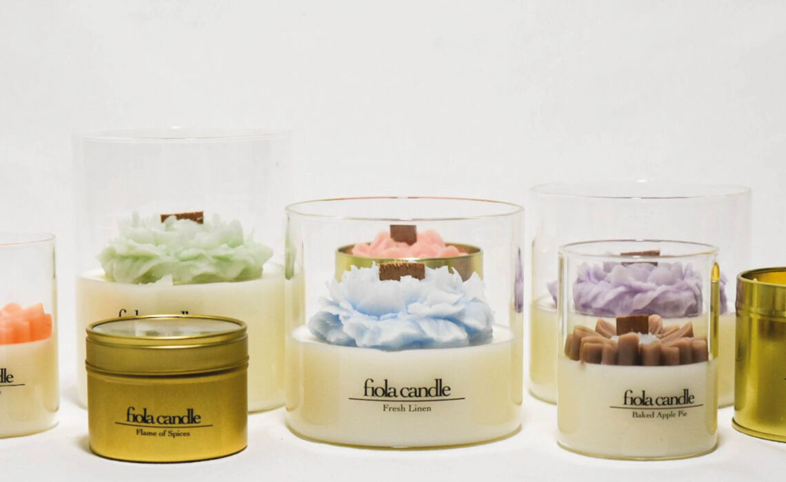 mFC-GKSV Sweet Vanilla  Geurkaars Fiola Candle s sfeer