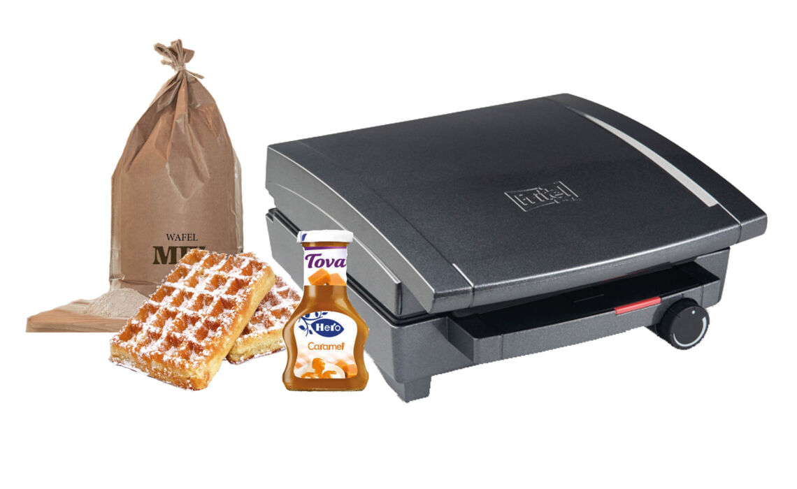 Pakket maak je eigen wafels