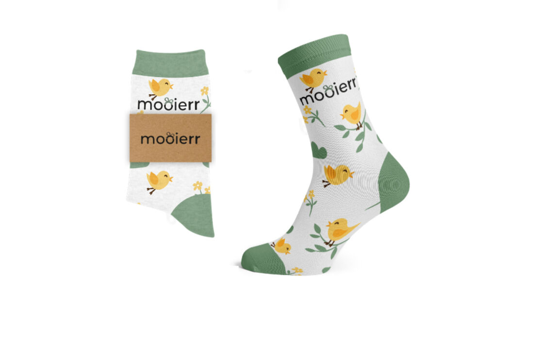 BS-Casual 2_ Custom made lentesokken vogel