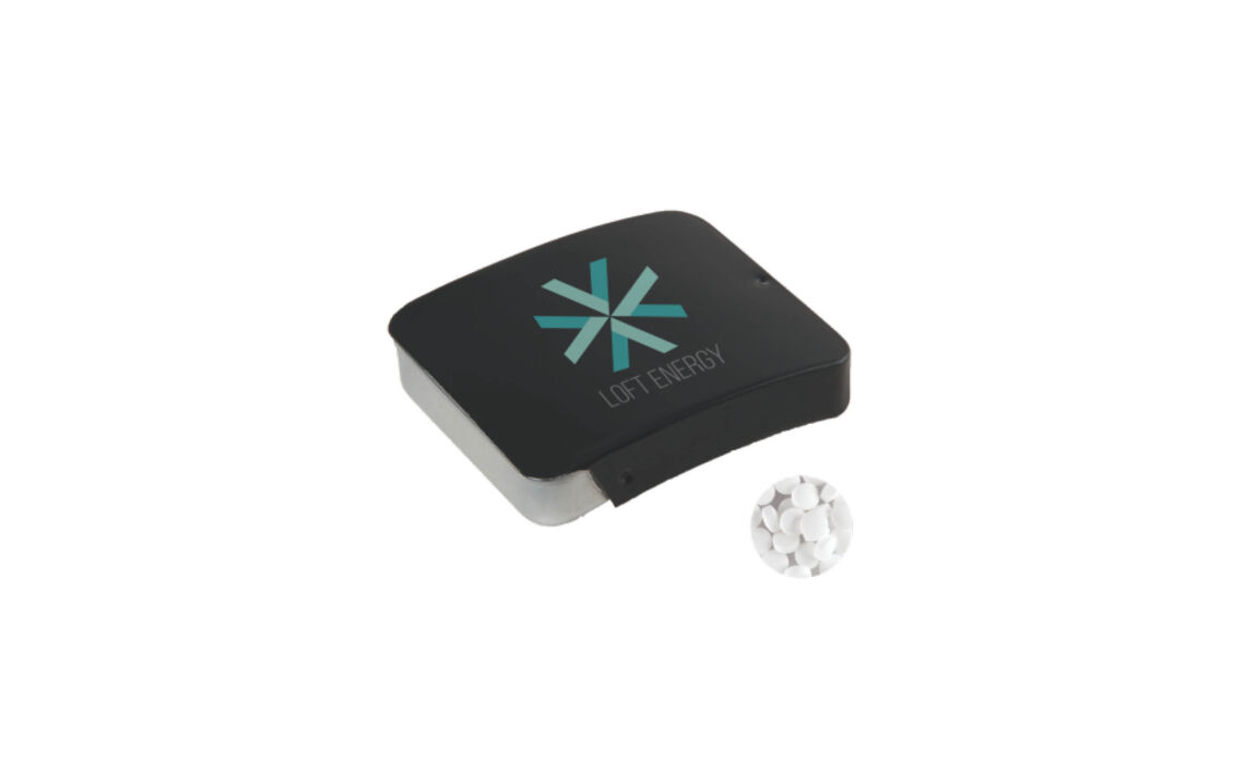 PR-501112 zwart Schuifblikje met extra sterke mintjes HOOFD