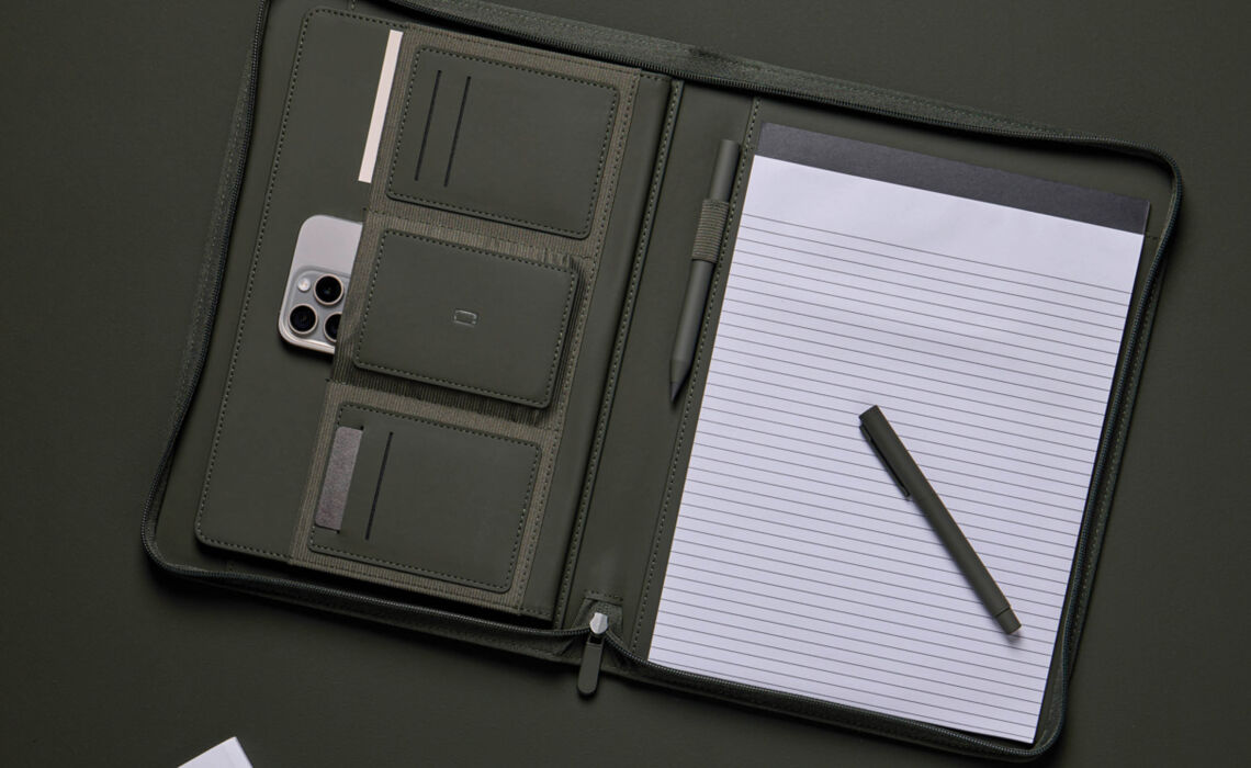 XD-V7720107 groen Portfolio map a4 sfeer