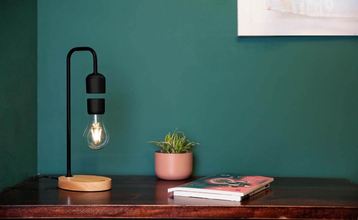 PQ-D-DH0106EULELP zwart Luxe levitating lamp sfeer