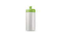 TP-LT98795 wit-lichtgroen_ Sportbidon 500 ml